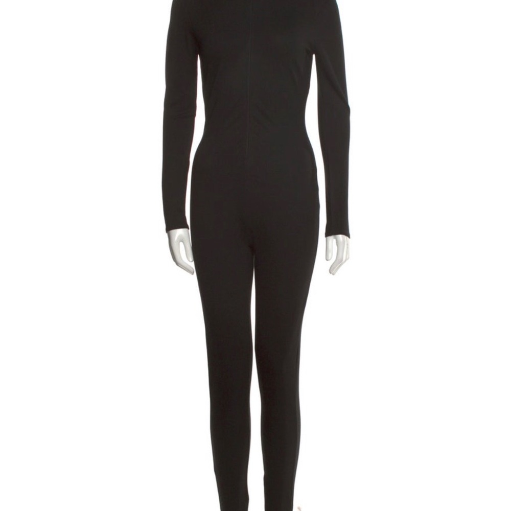 Ronny Kobo Collection Black Form-Fitting Jumpsuit